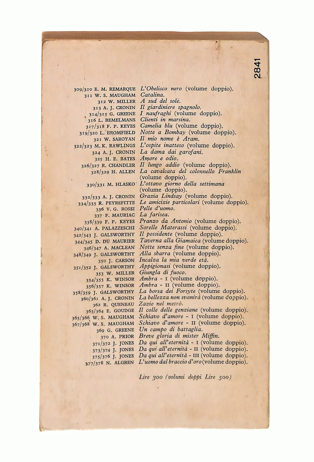 EBOND La Tentazione Di Adamo Maugham W Somerset Mondadori 1964 Libro LI046633 - Image 2