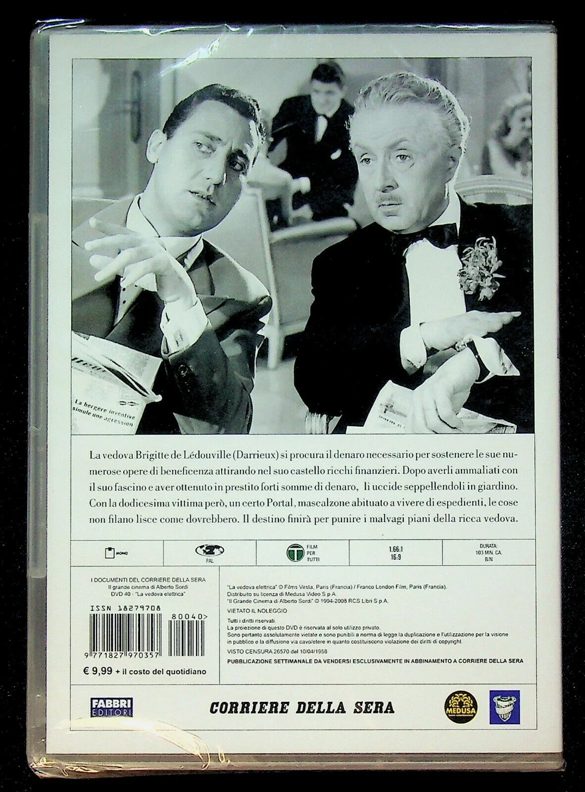 EBOND La Vedova Elettrica Il Grande Cinema Di Alberto Sordi DVD DB742442 - Image 2