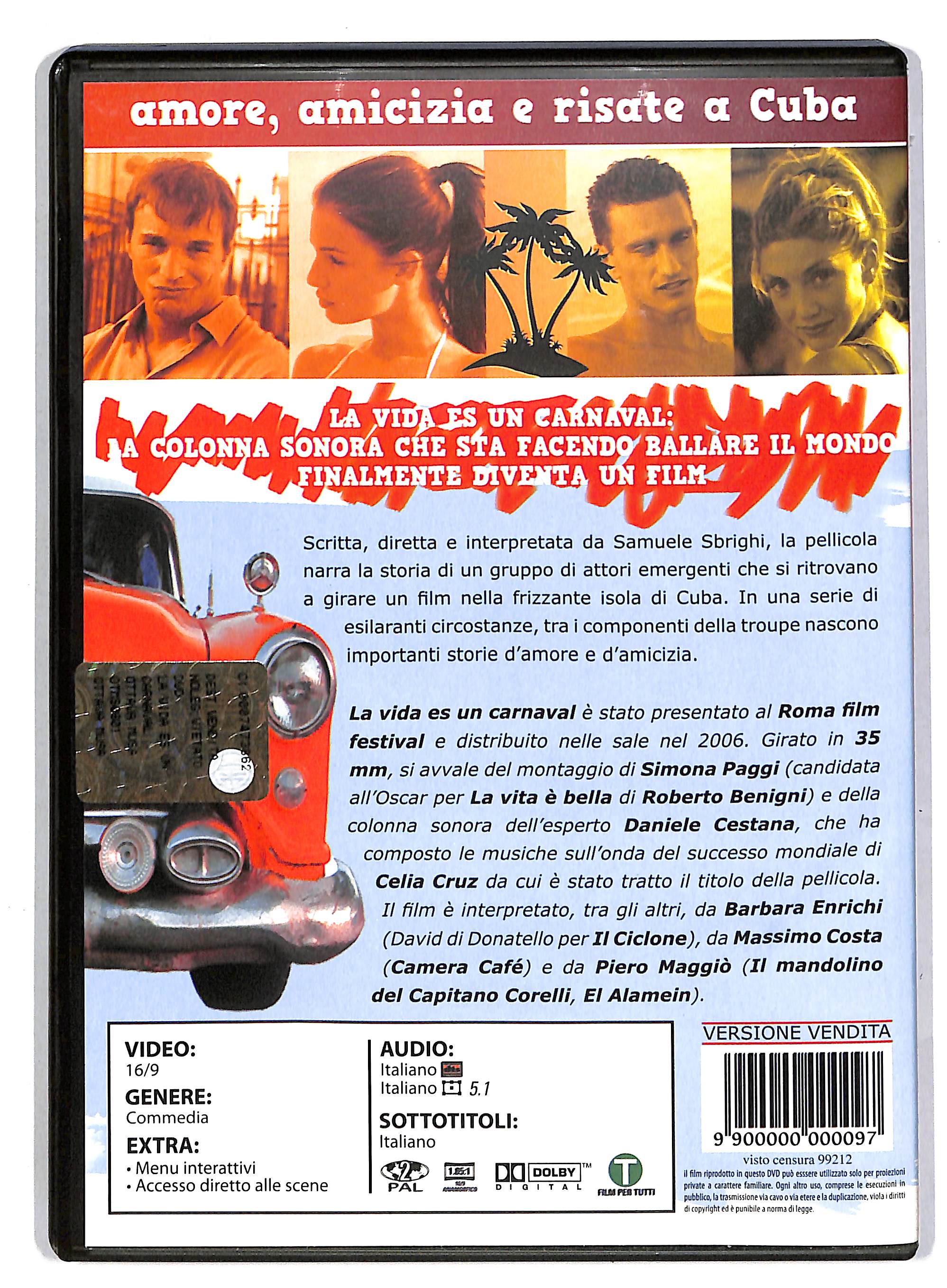 EBOND La vida es un carnaval DVD DB770828 - Image 2