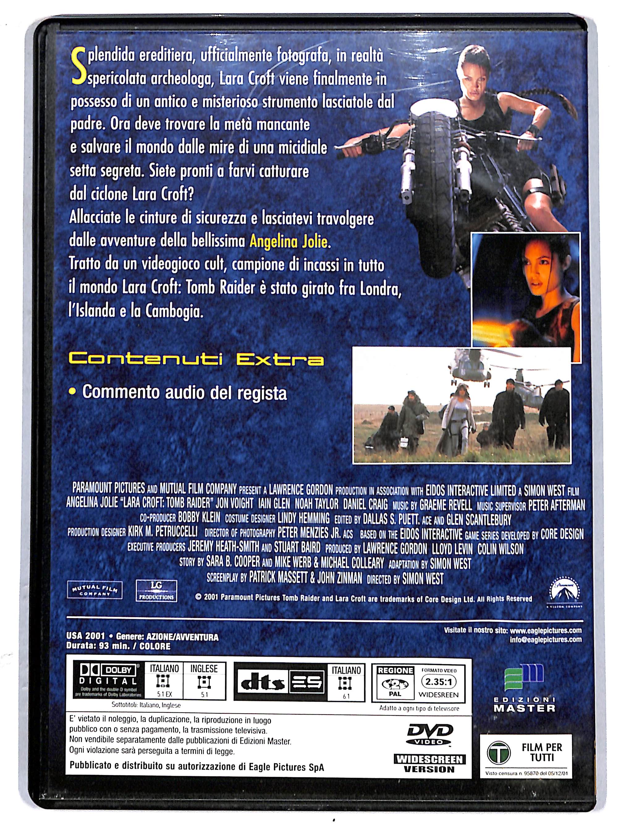 EBOND Lara Croft: Tomb Raider EDITORIALE DVD DB725764 - Image 2