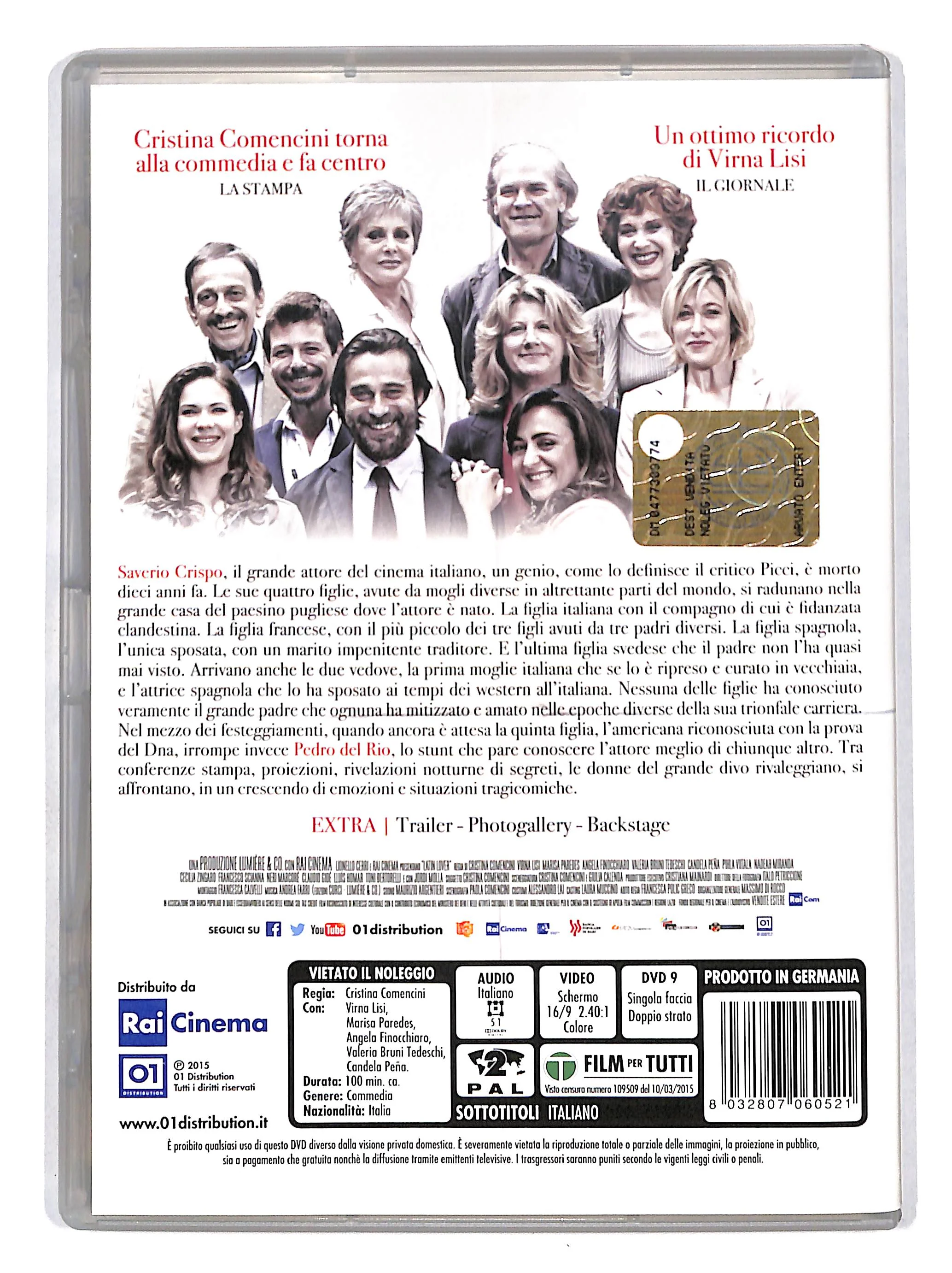 EBOND Latin Lover NOLEGGIO DVD DB732614 - Image 2