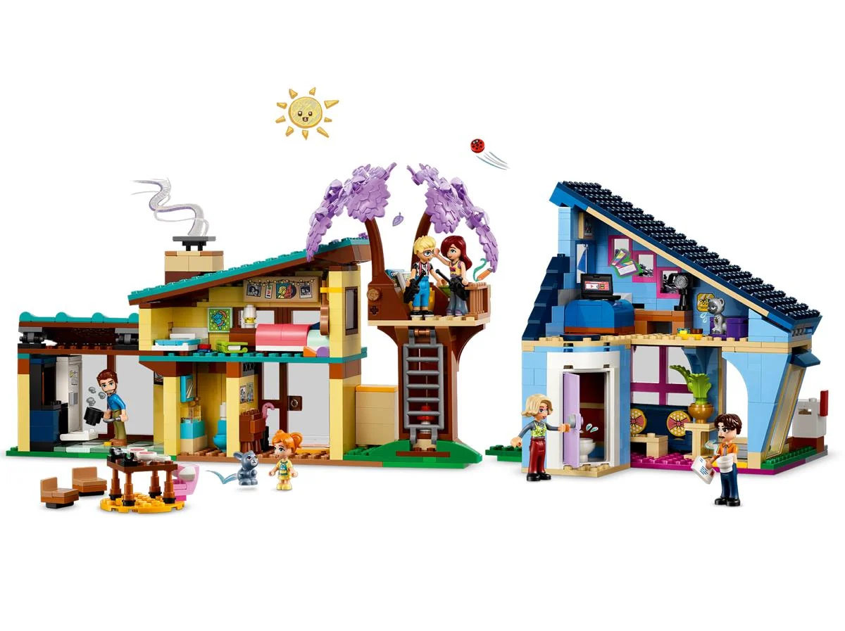 LEGO 42620 Le case di Olly e Paisley - Image 3