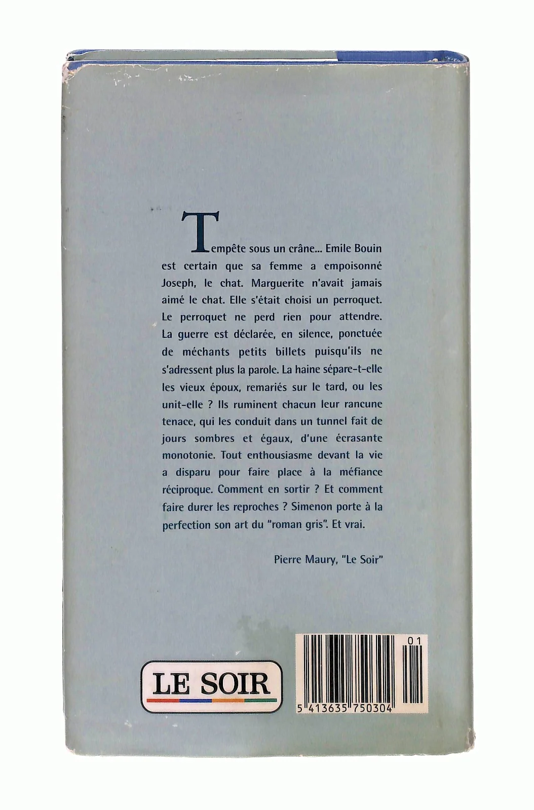 EBOND Le Chat Georges Simenon Le Soir In Lingua Francese Libro LI047378 - Image 2