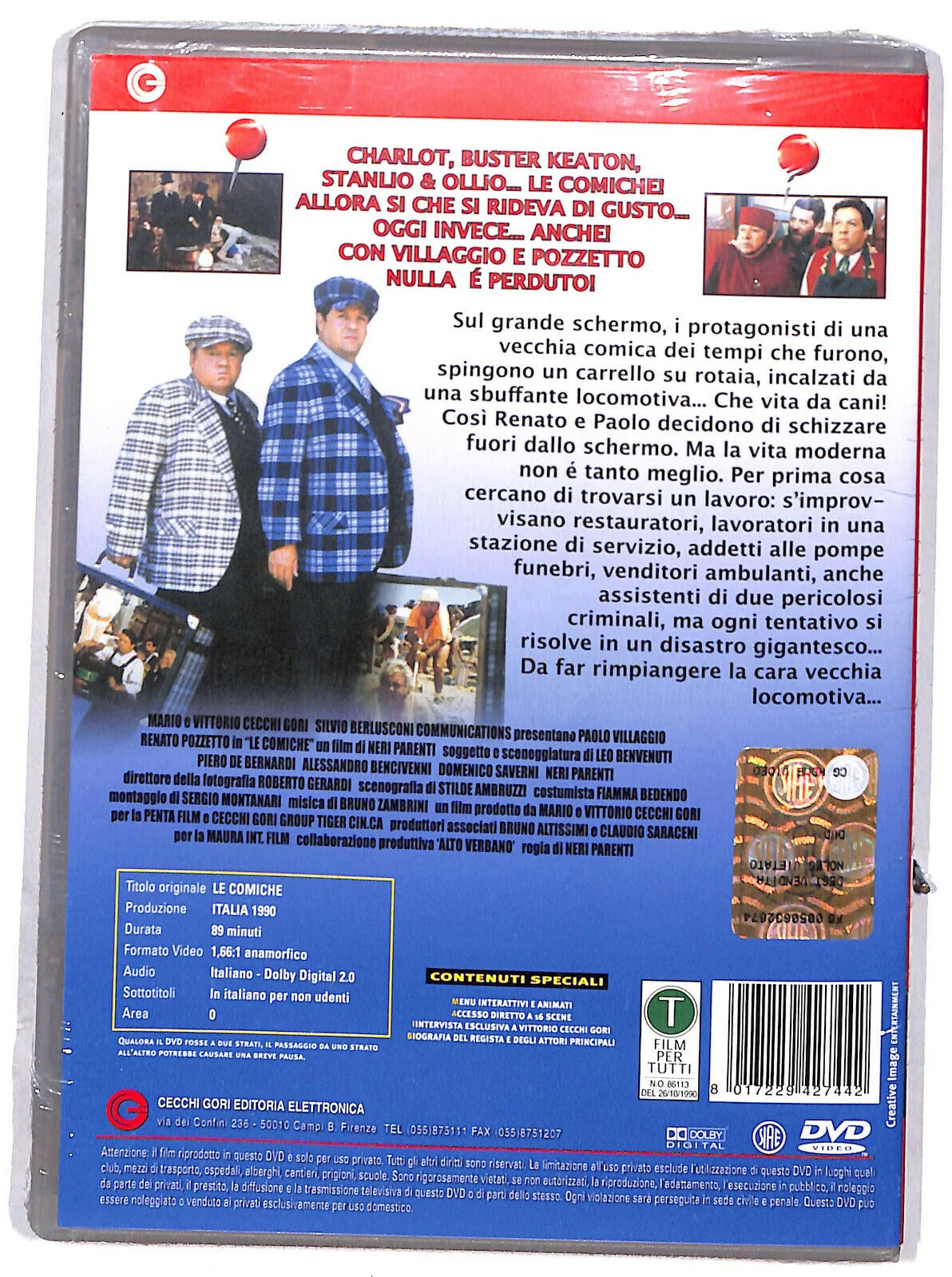 EBOND Le Comiche NOLEGGIO DVD DB755659 - Image 2