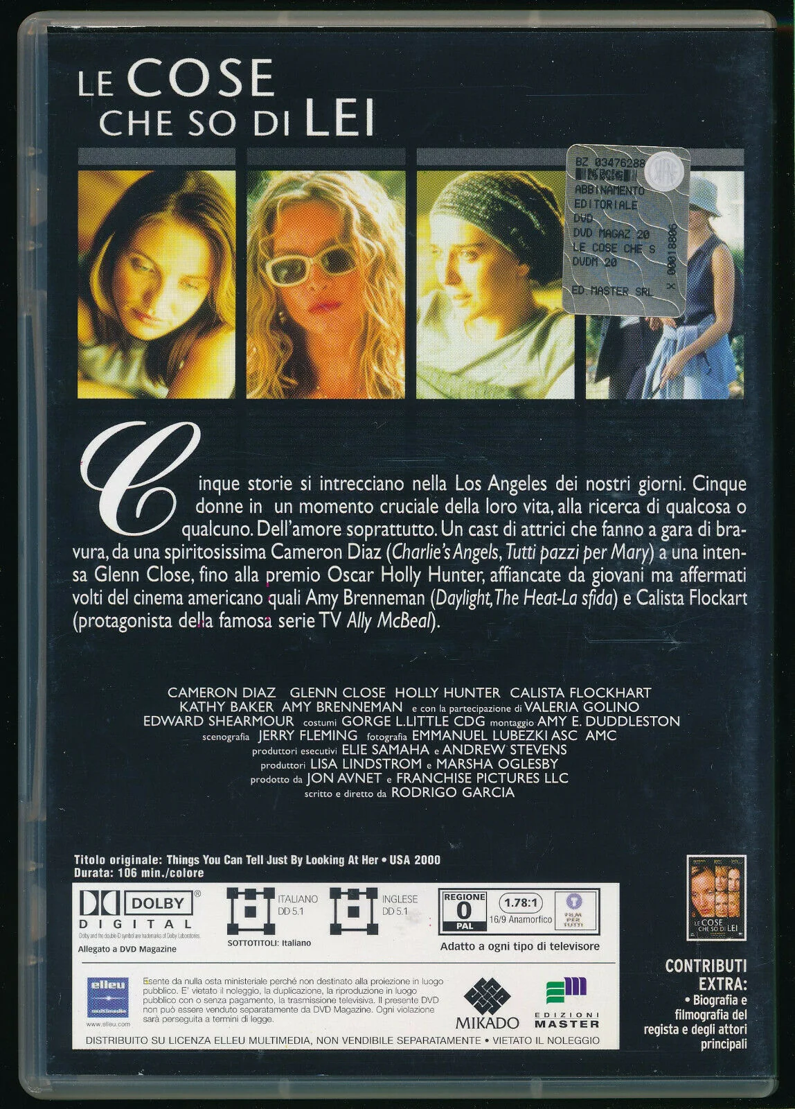 EBOND Le Cose Che So Di Lei DVD DB743612 - Image 2