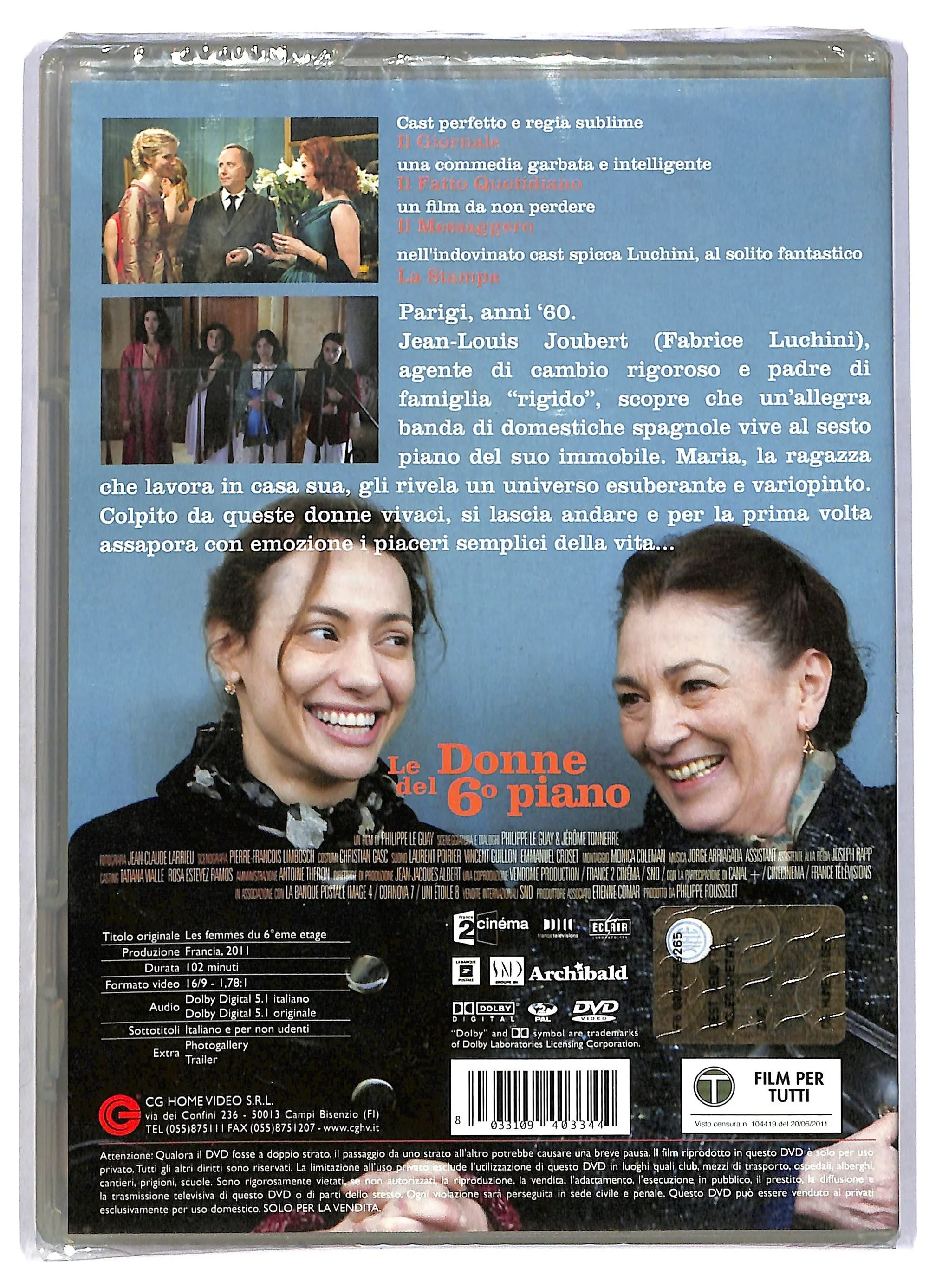 EBOND Le donne del 6° piano DVD DB734422 - Image 2