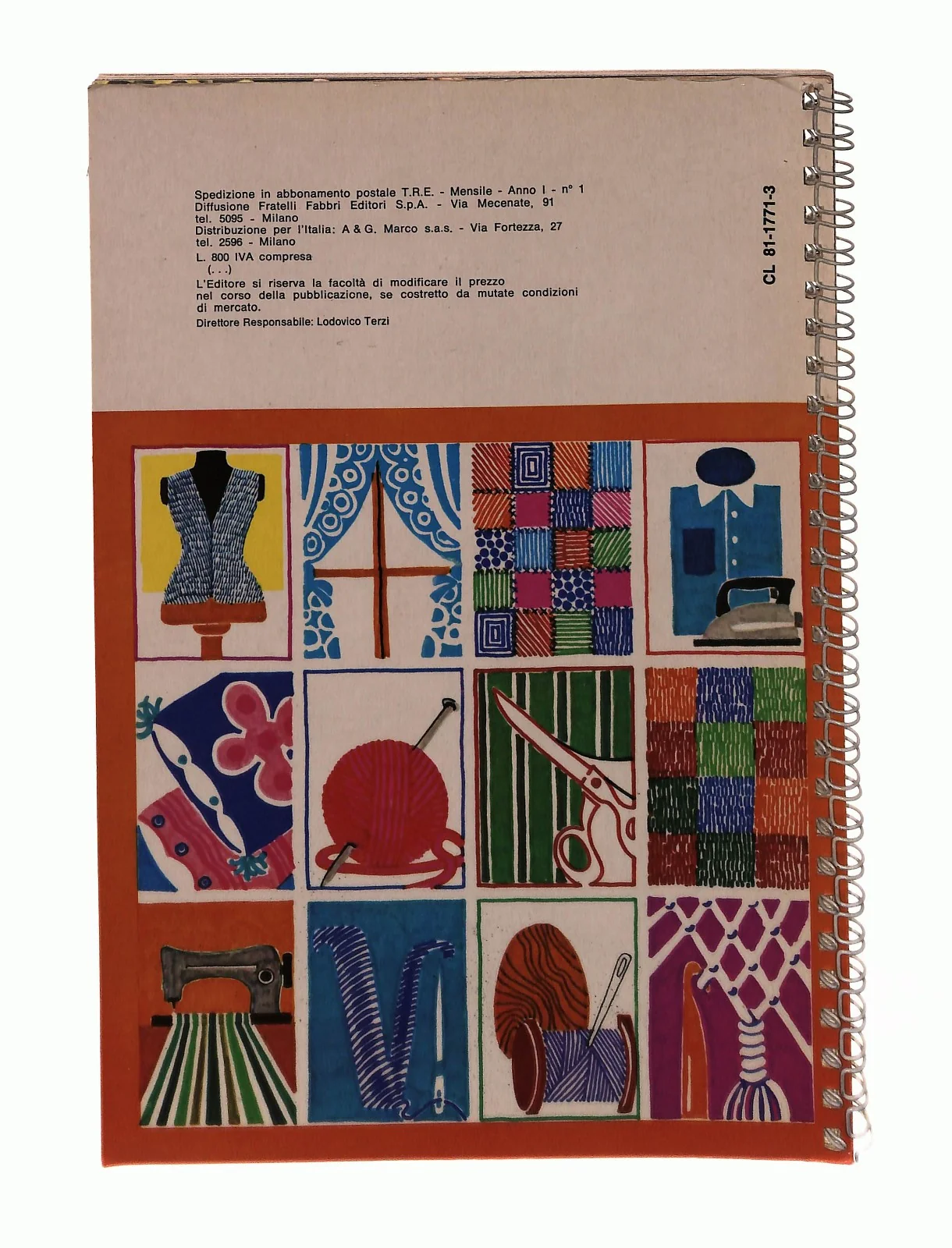EBOND Le Gonne Jollyfilo Fabbri Con Anelli Libro LI046626 - Image 2