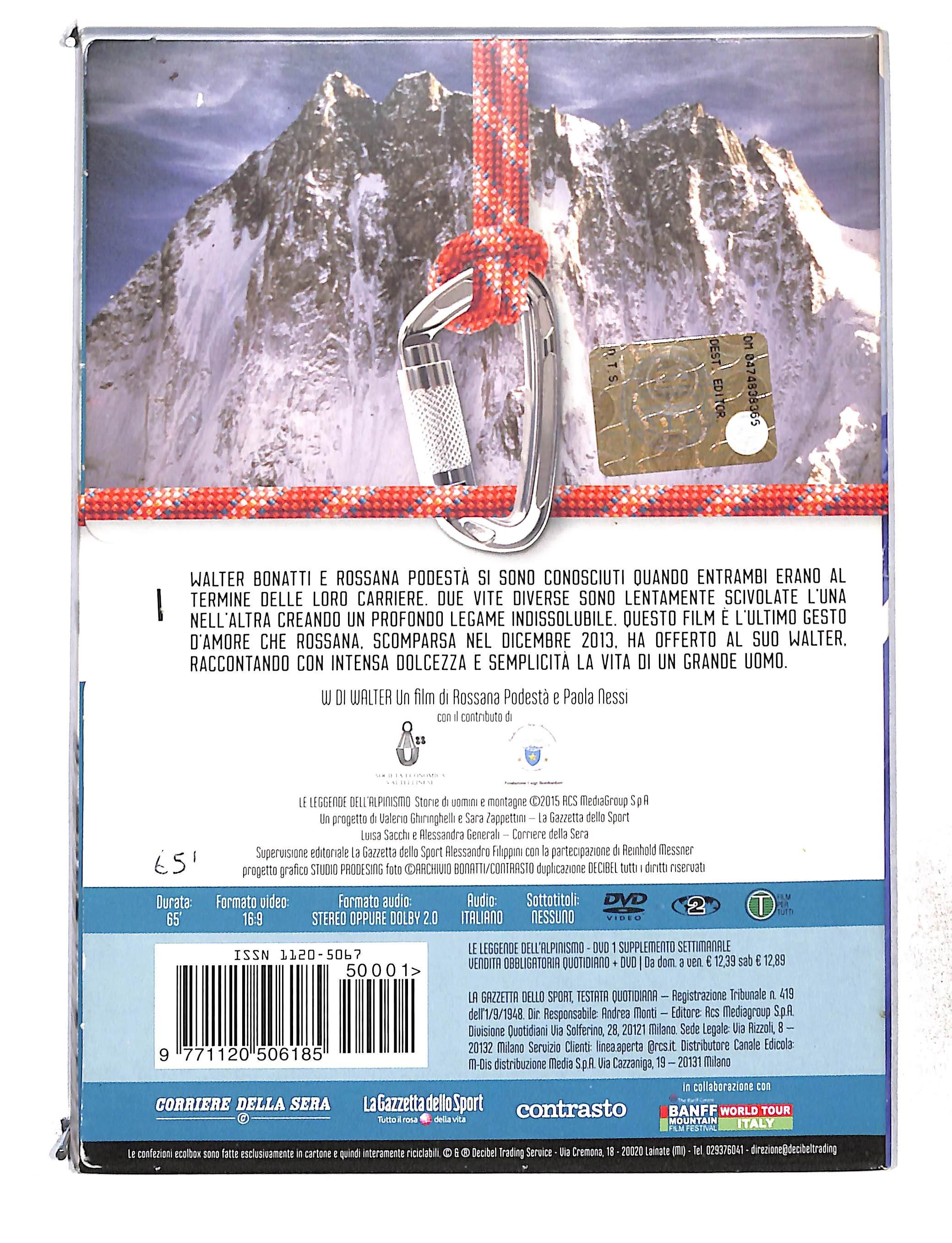 EBOND Le Leggende Dell'Alpinismo Vol.1 W di Walter DVD DB772846 - Image 2