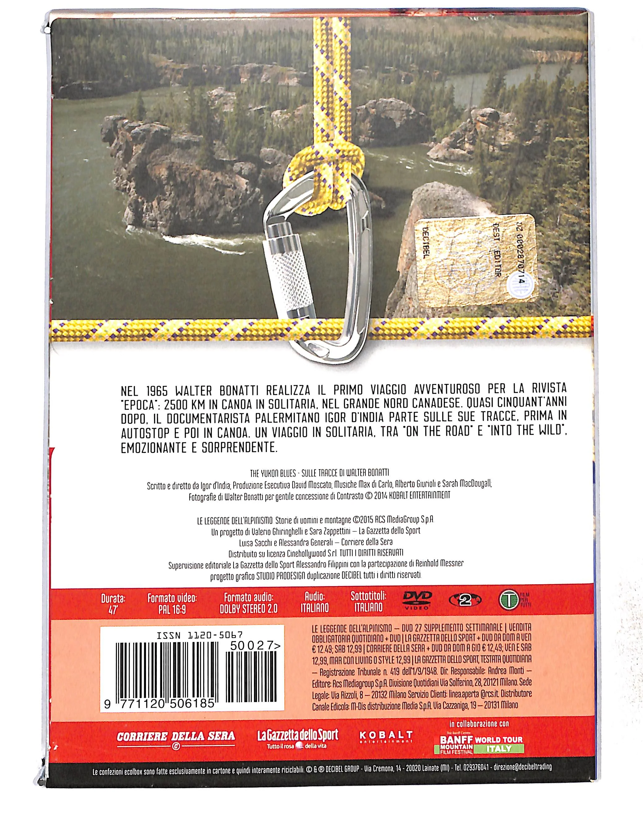 EBOND Le Leggende Dell'Alpinismo Vol.27 the Yukon Blues DVD DB772847 - Image 2