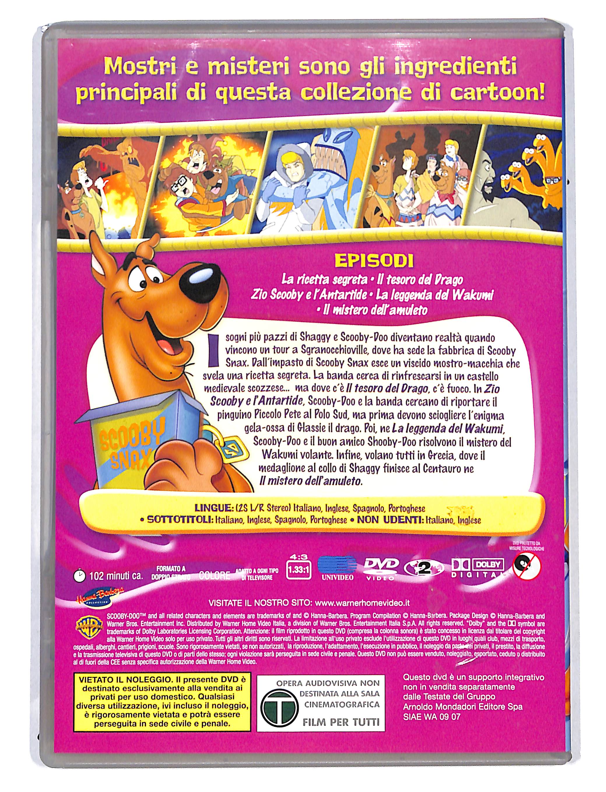 EBOND Le nuove avventure di Scooby-doo la ricetta segreta DVD DB712760 - Image 2