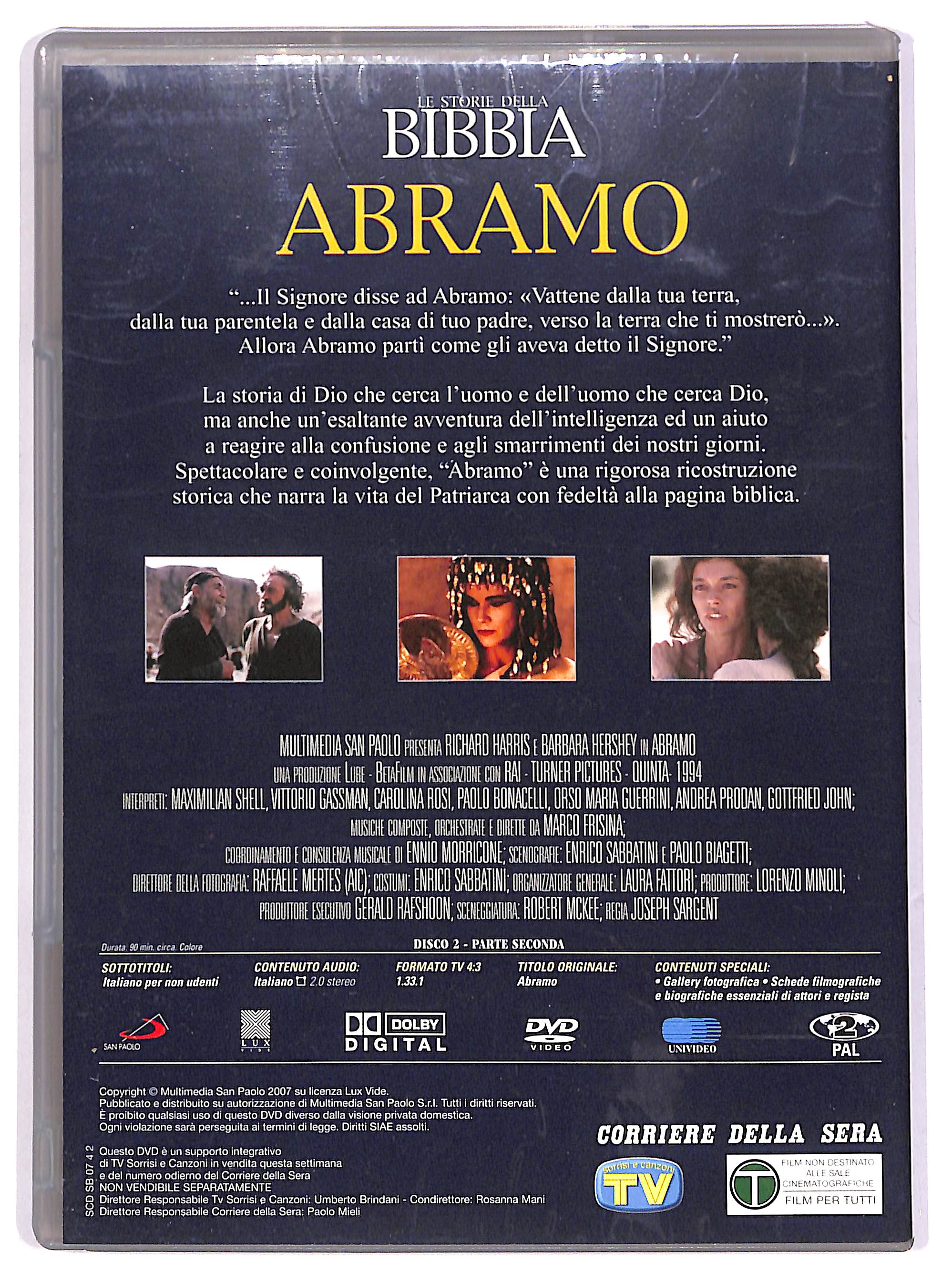 EBOND Le storie della Bibbia - Abramo (Disco 2 Parte 2) EDITORIALE DVD DB756609 - Image 2