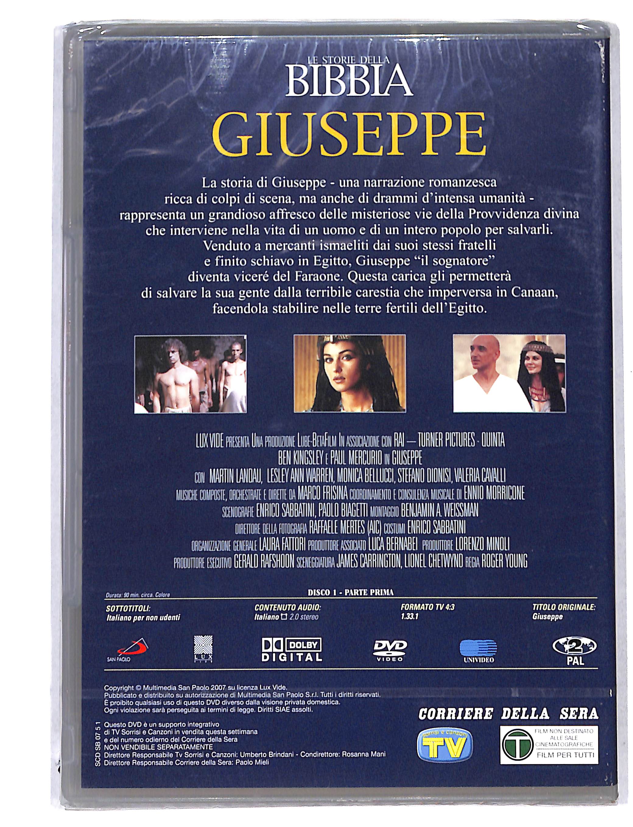 EBOND Le storie della Bibbia - Giuseppe EDITORIALE DVD DB753240 - Image 2