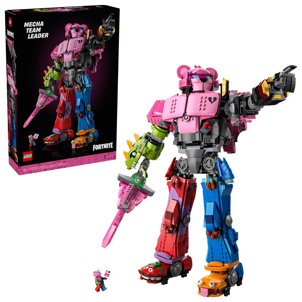 LEGO 77078 Leader Squadra Mecha - Image 4