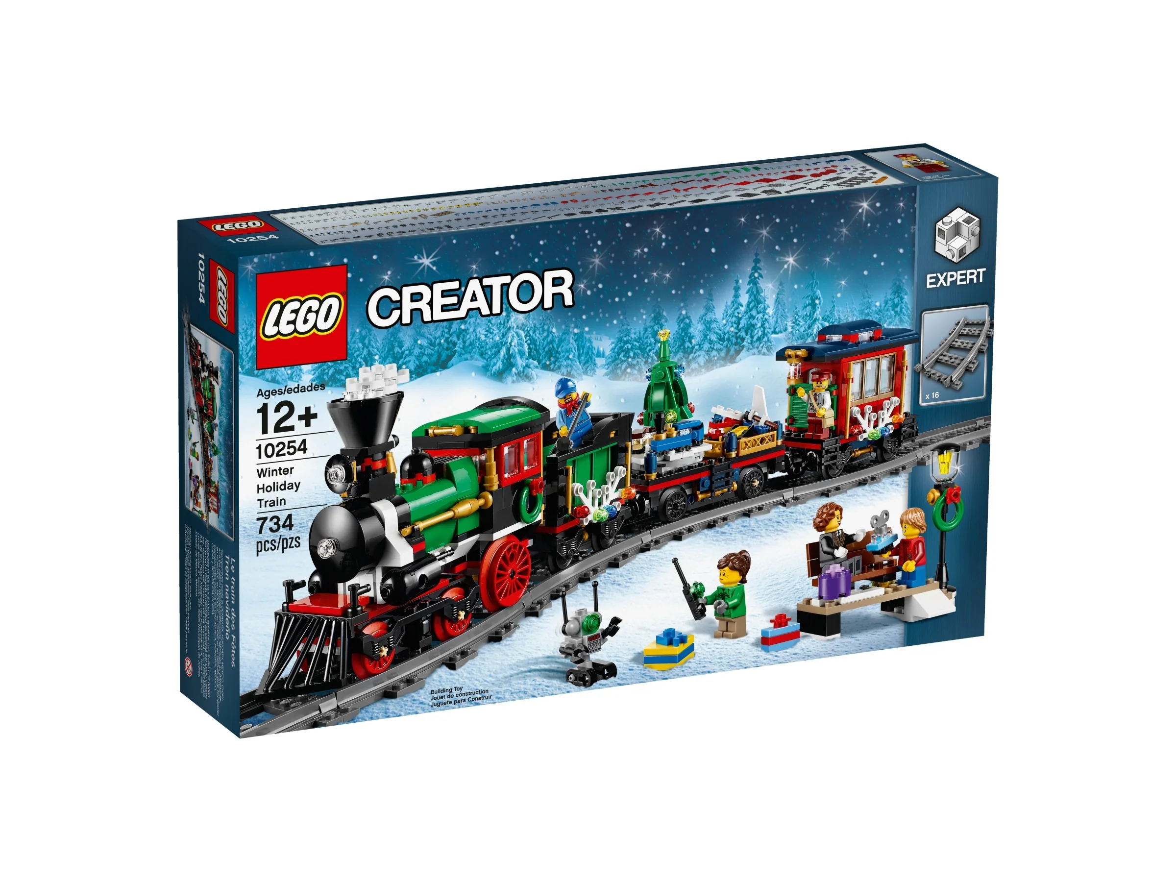 LEGO 10254 CREATOR Treno delle vacanze invernali - Image 2
