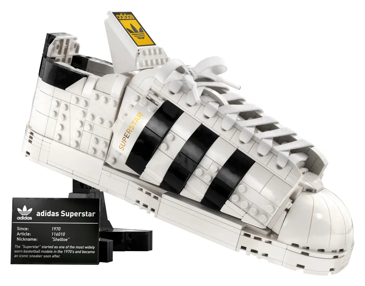 LEGO 10282 CREATOR SCARPA ADIDAS ORIGINALS SUPESTAR - Image 3