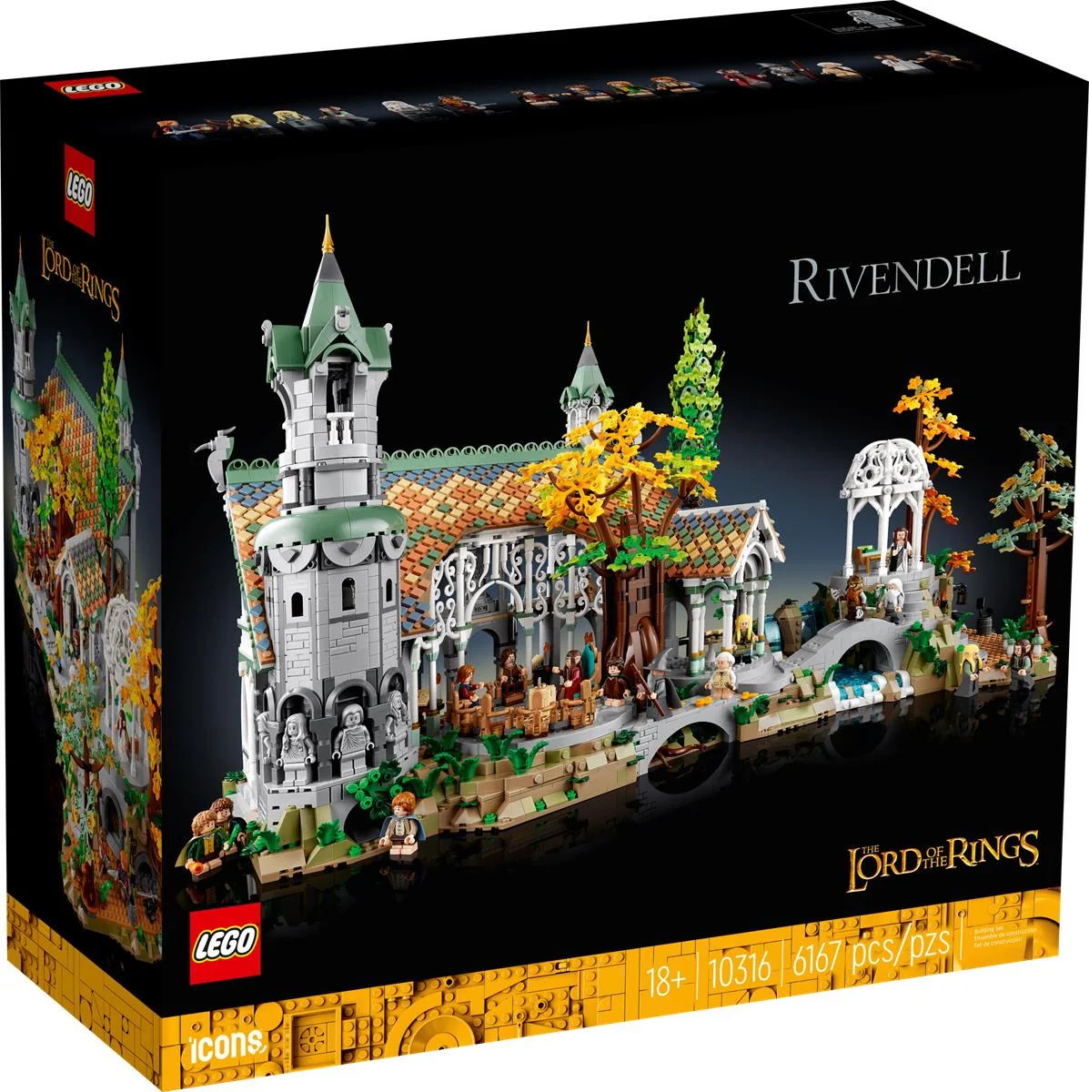LEGO 10316 IL SIGNORE DEGLI ANELLI: GRAN BURRONE - Lord Of The Rings - Image 2