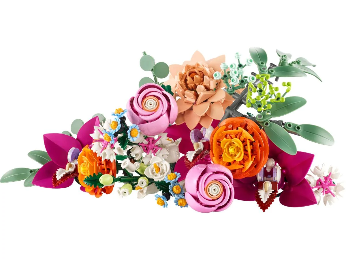 LEGO 10342 The Botanical Collection Bouquet di fiori rosa - Image 6
