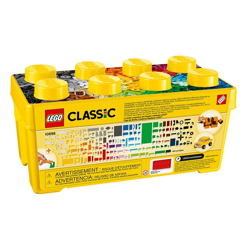 LEGO 10696 SCATOLA MATTONCINI CREATIVI MEDIA (I2) - Image 2