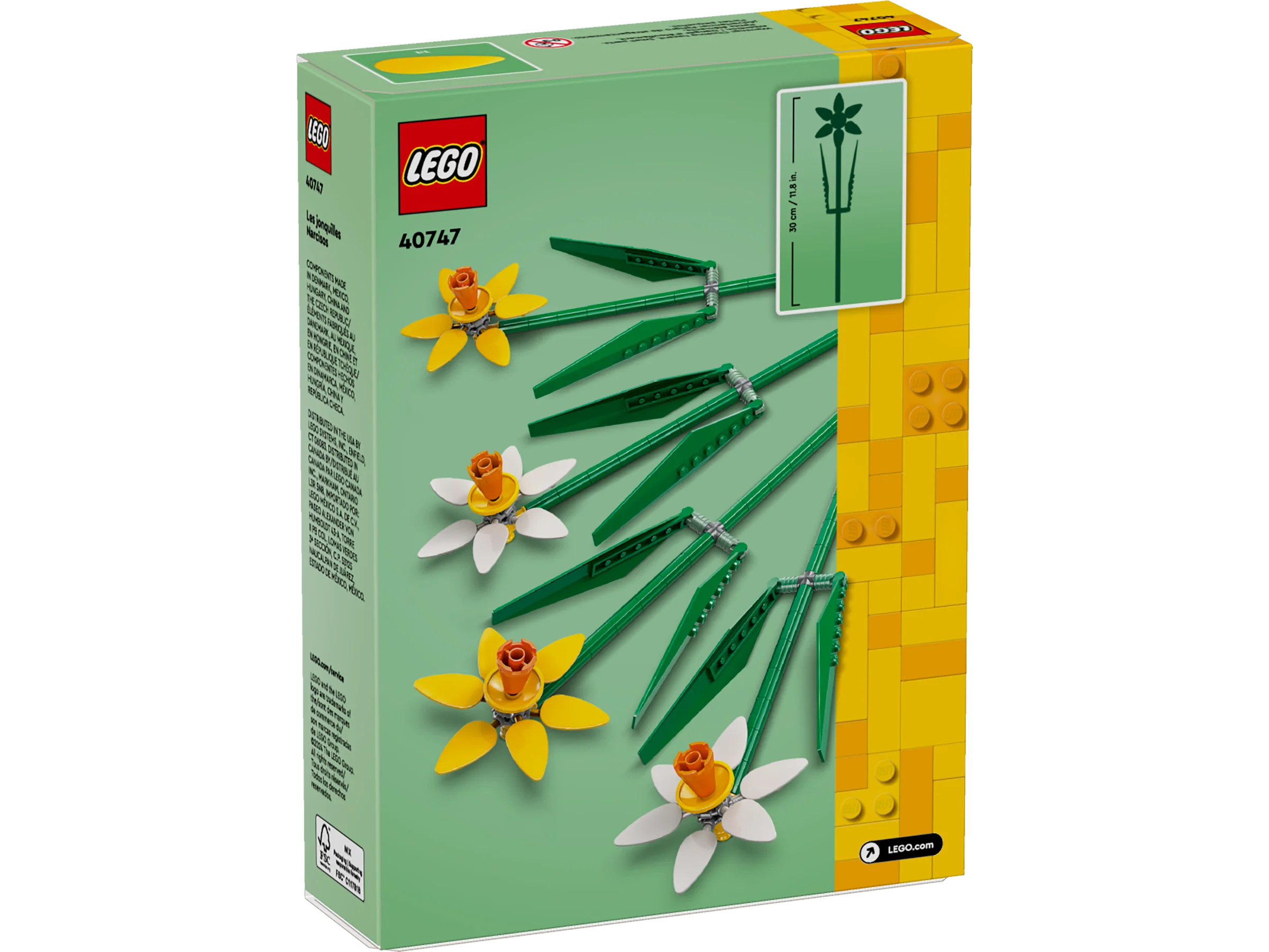 LEGO 40747 Botanicals Narcisi - Image 5