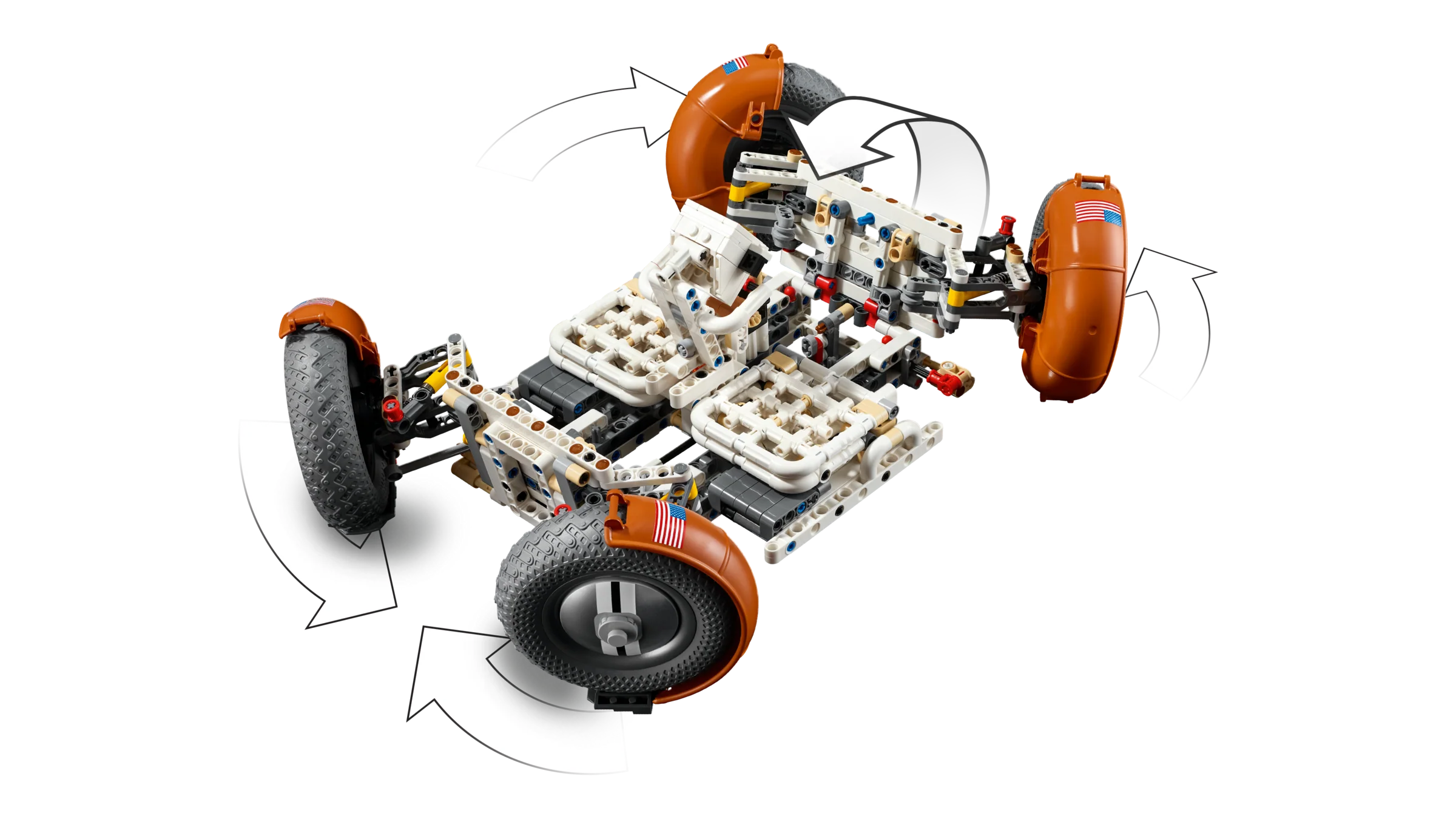 LEGO 42182 TECHNIC Rover Lunare Nasa Apollo LRV - Image 2