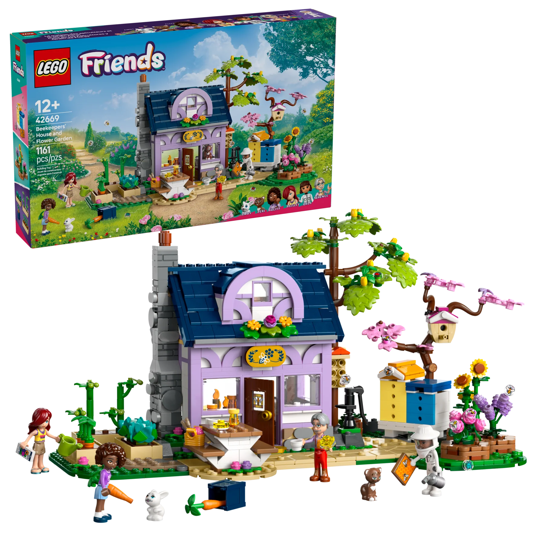 LEGO 42669 Friends Casa degli apicoltori e giardino fiorito - Image 2