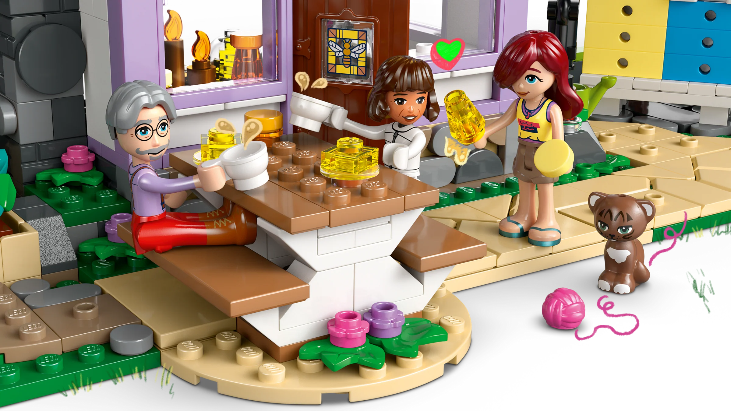 LEGO 42669 Friends Casa degli apicoltori e giardino fiorito - Image 5