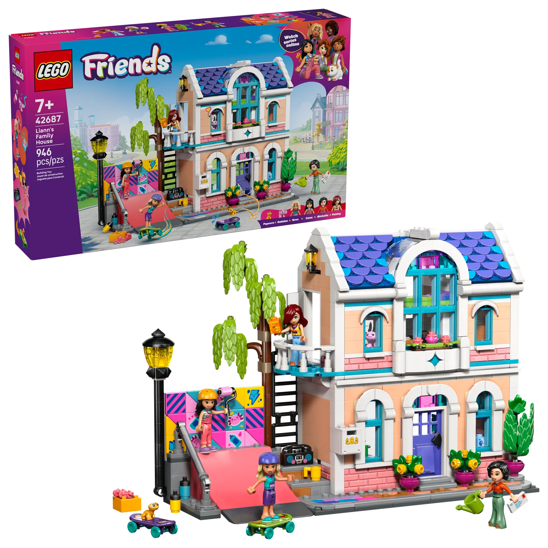 LEGO 42687 FriendsCasa della famiglia di Liann - Image 2