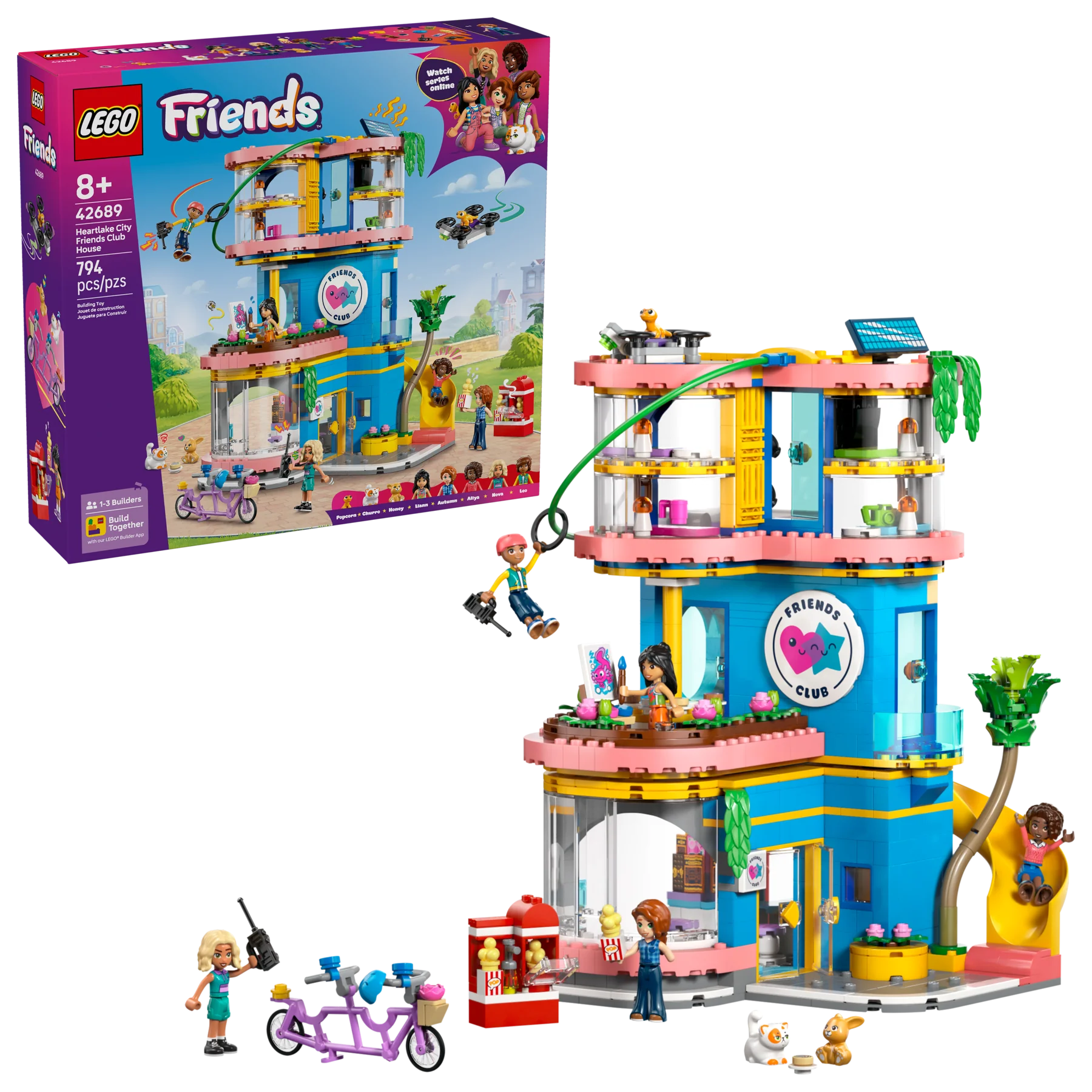 LEGO 42689 Friends Casa dell'amicizia di Heartlake City - Image 2