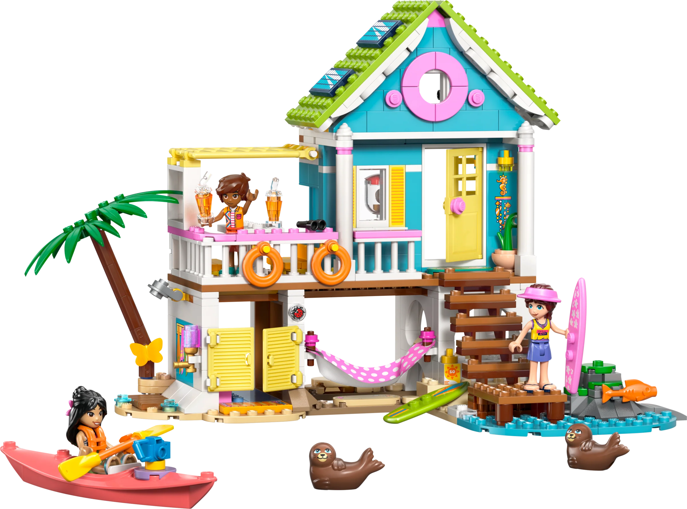 LEGO 42699 Friends Casa sulla spiaggia con foche