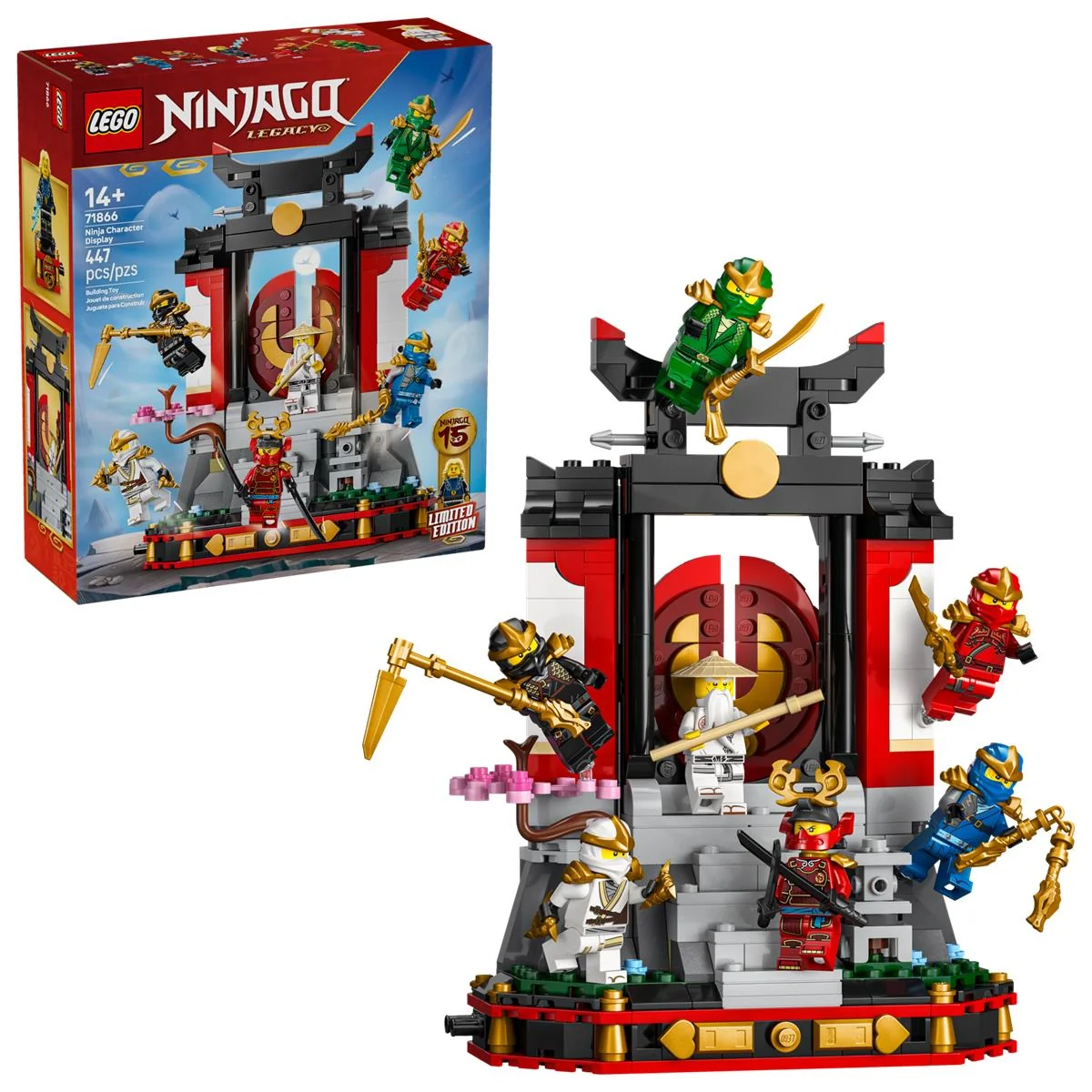 LEGO 71866 NINJAGO DISPLAY PERSONAGGI NINJA – 15° ANNIVERSARIO GENNAIO 2026 2027 - Image 5