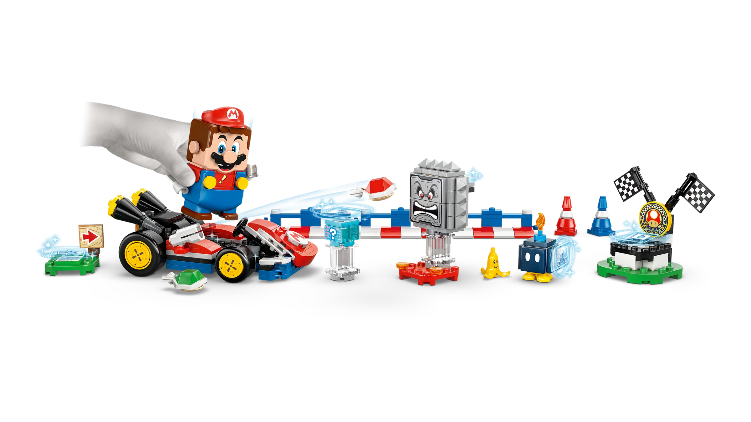 LEGO 72043 Mario Kart - Interattivo e Kart Standard