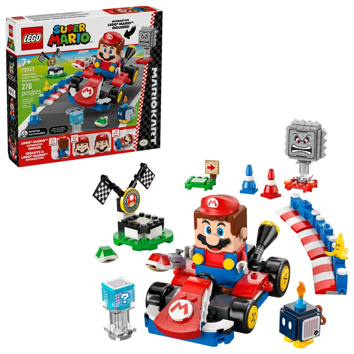LEGO 72043 Mario Kart - Interattivo e Kart Standard - Image 6
