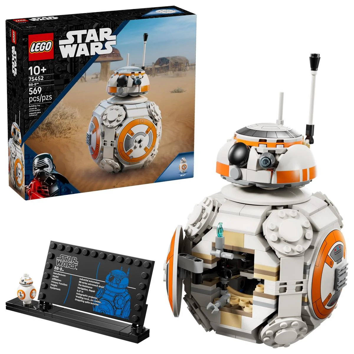 LEGO 75452 Star Wars Droide Astromeccanico BB-8 - Image 6