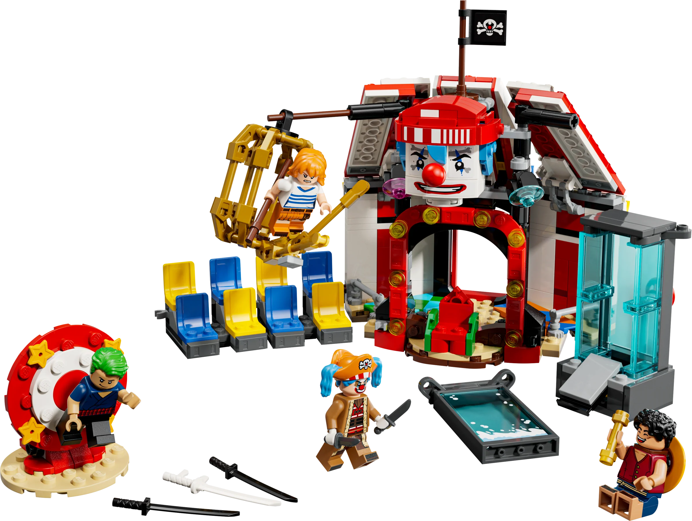 LEGO 75637 One Piece La tenda del circo di Bagy il Clown
