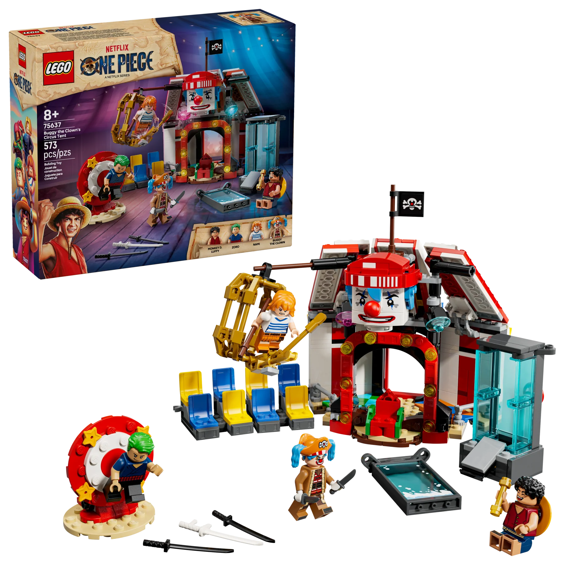 LEGO 75637 One Piece La tenda del circo di Bagy il Clown - Image 2