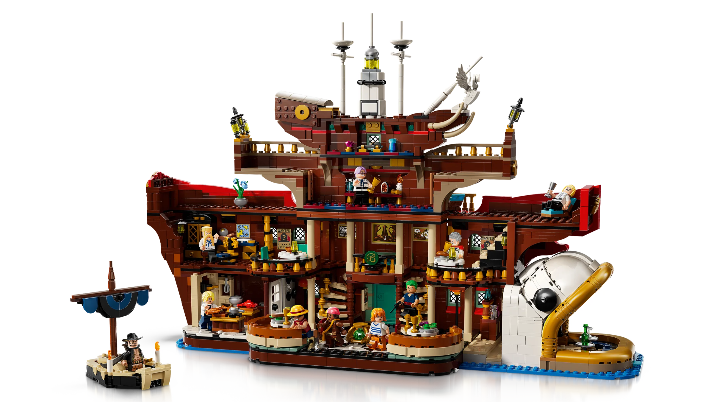 LEGO 75640 One Piece Baratie, il ristorante galleggiante - Image 3