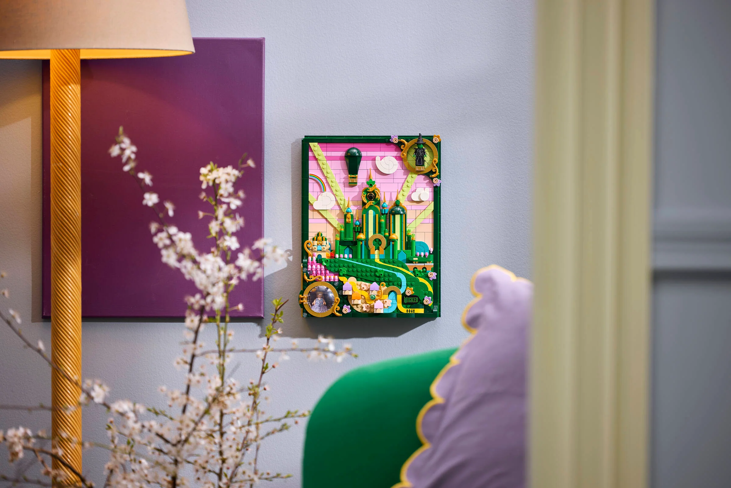 LEGO 75685 Wicked Wall Art Citta di Smeraldo - Image 3