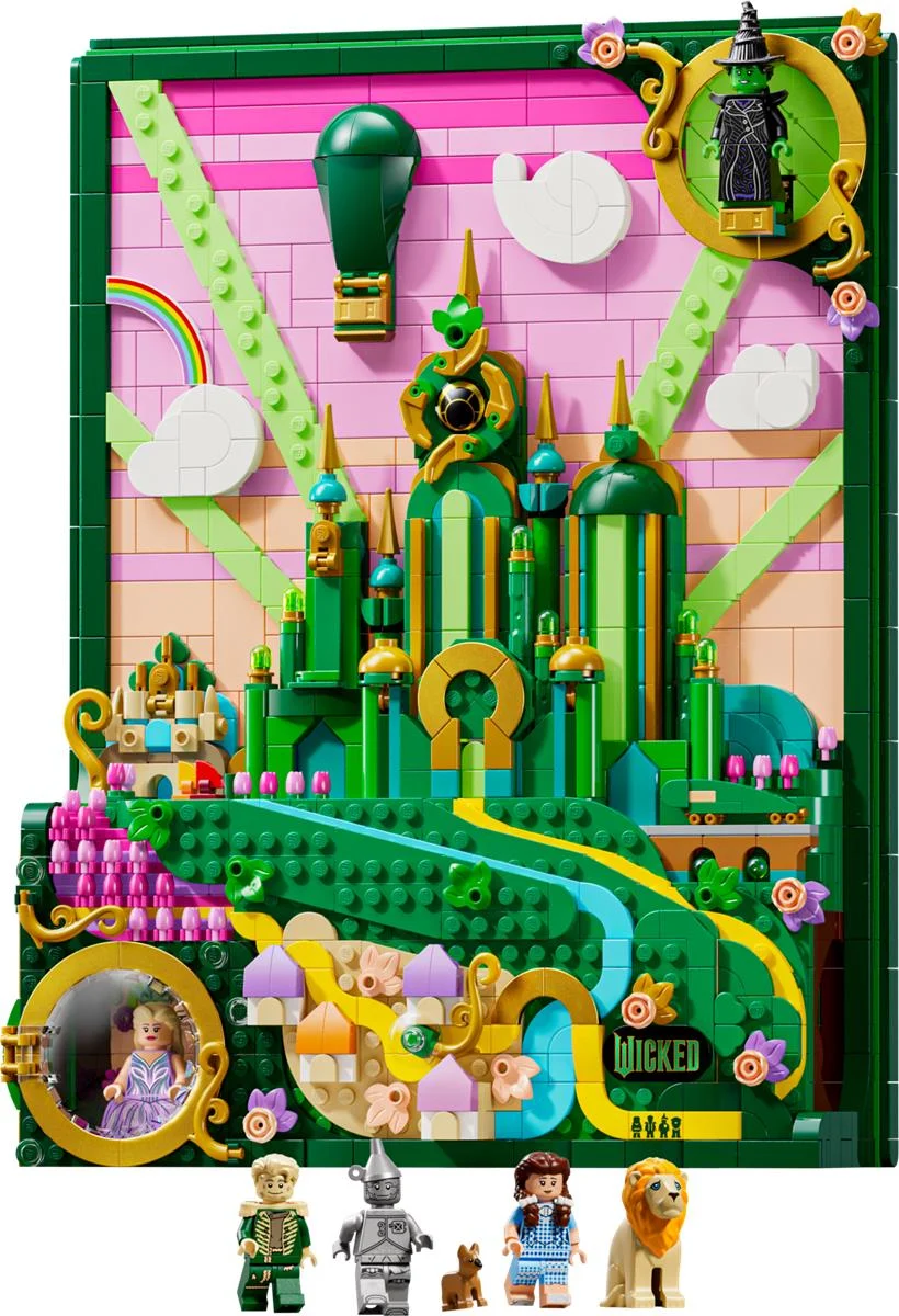 LEGO 75685 Wicked Wall Art Citta di Smeraldo - Image 5