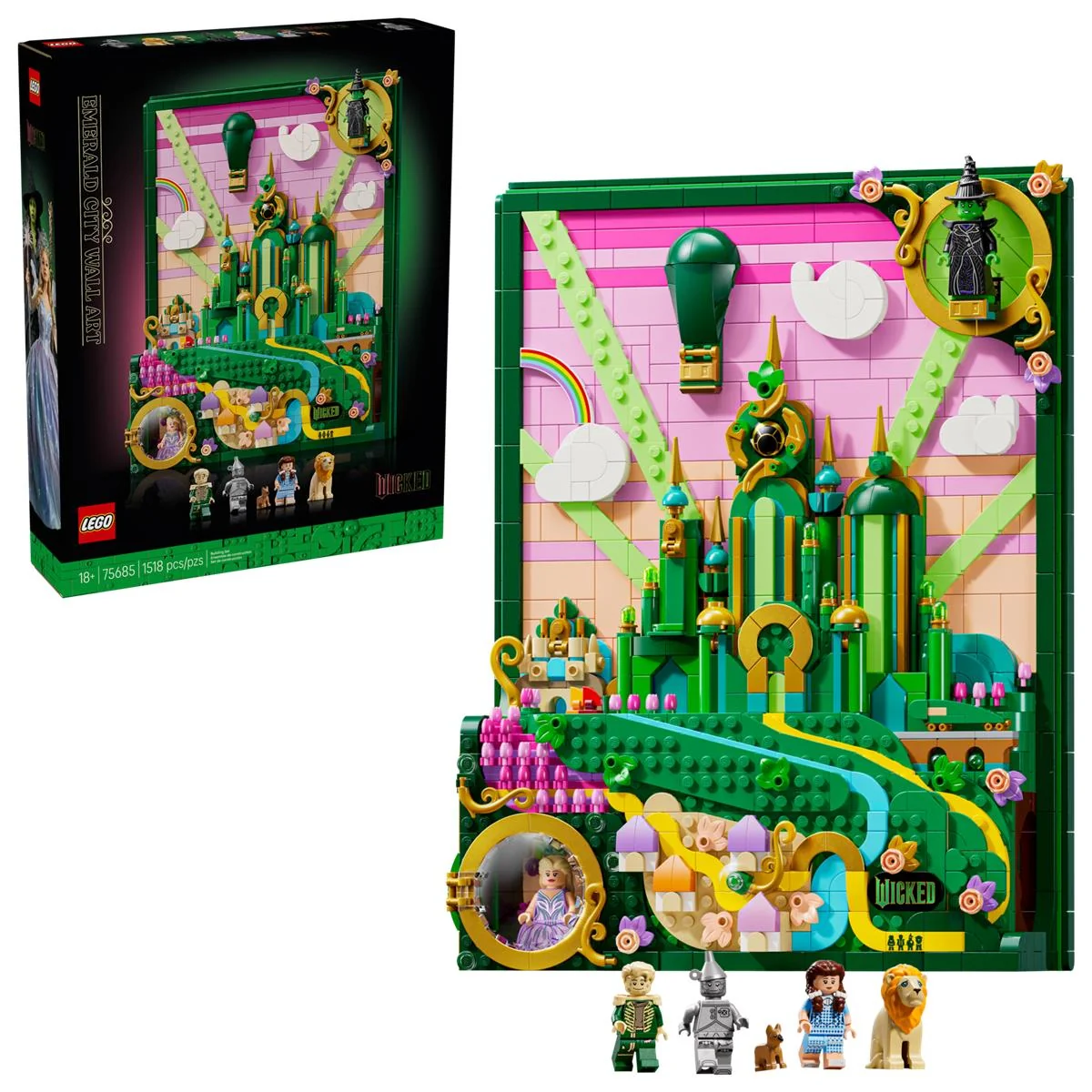 LEGO 75685 Wicked Wall Art Citta di Smeraldo - Image 6