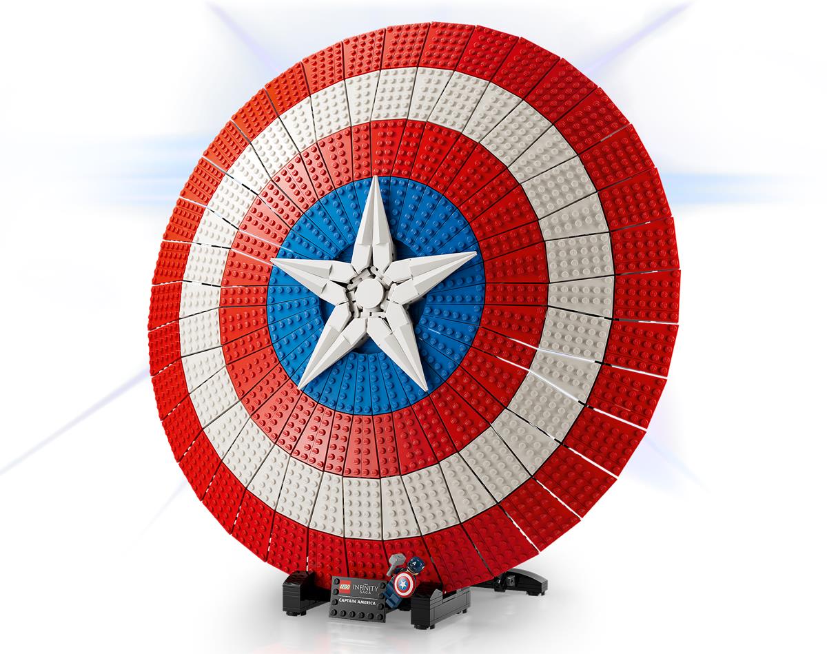 LEGO 76262 LO SCUDO DI CAPTAIN AMERICA MARVEL - Image 6