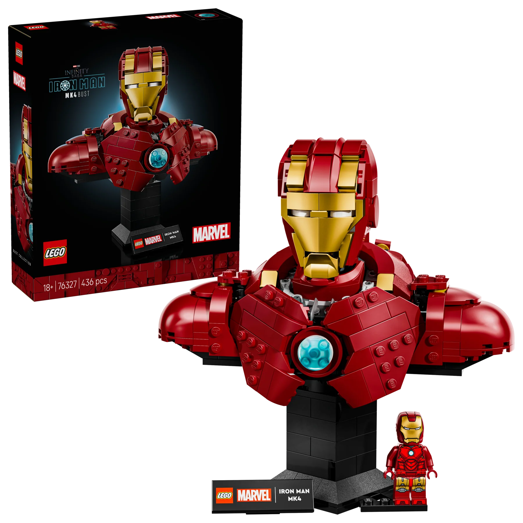 LEGO 76327 Busto di Iron Man MK4
