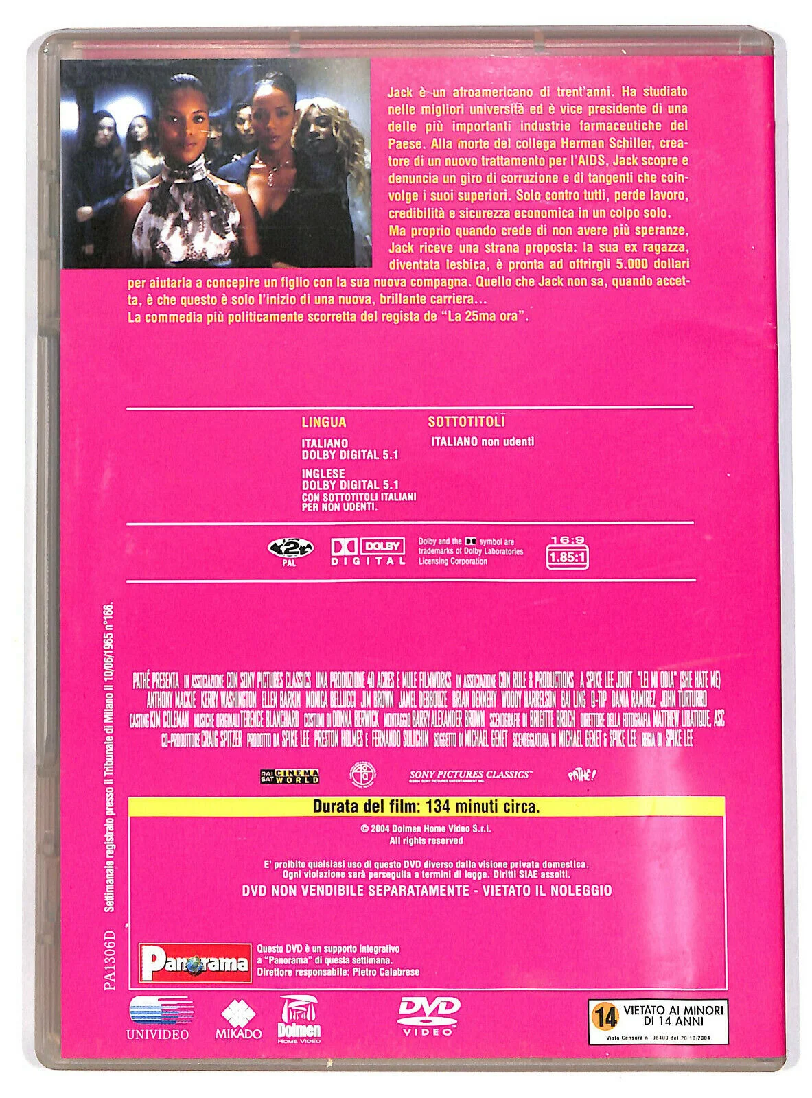 EBOND Lei Mi Odia Editoriale DVD DB750243 - Image 2