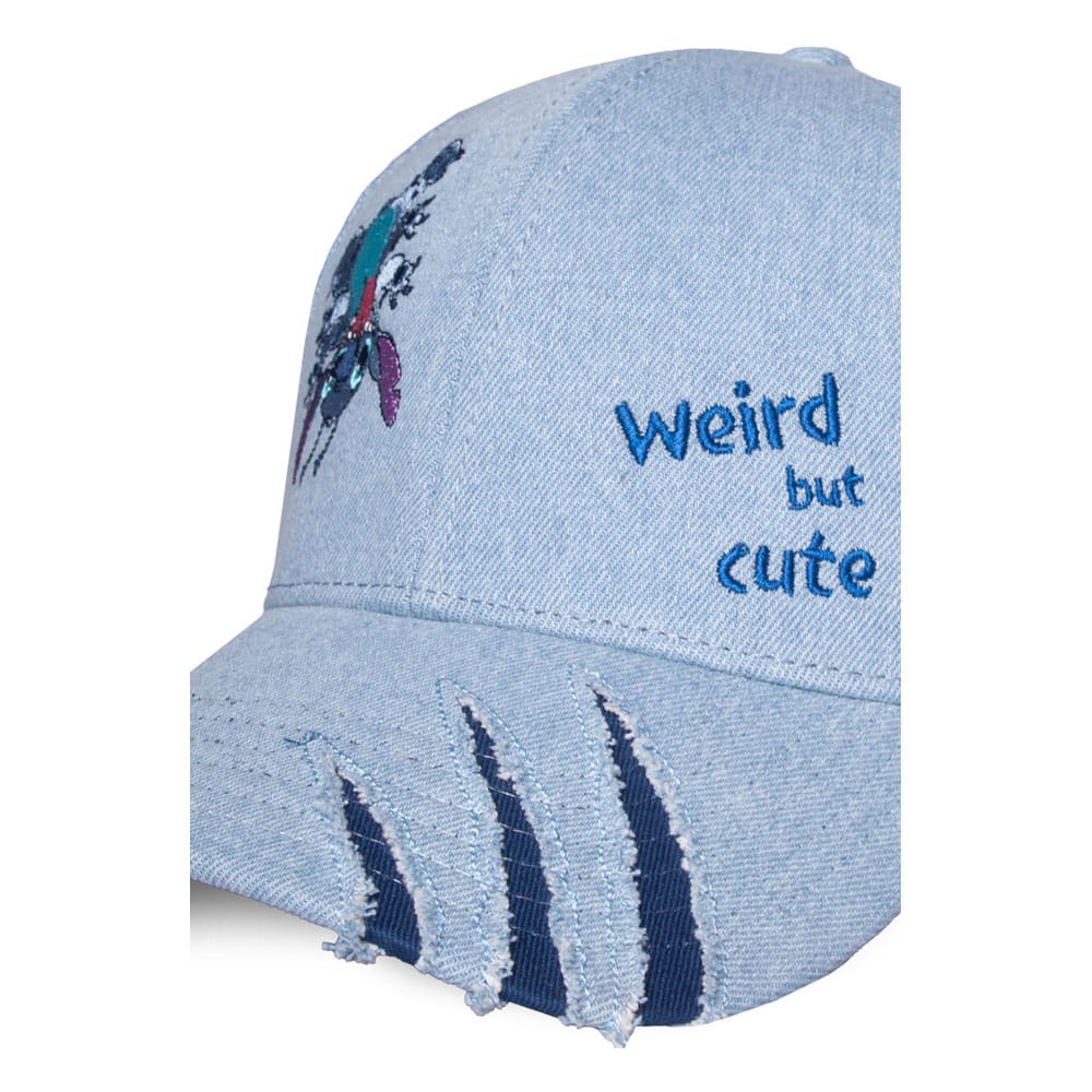 LILO & STITCH CURVED BILL CAP WEIRD STITCH P033113 - Image 4