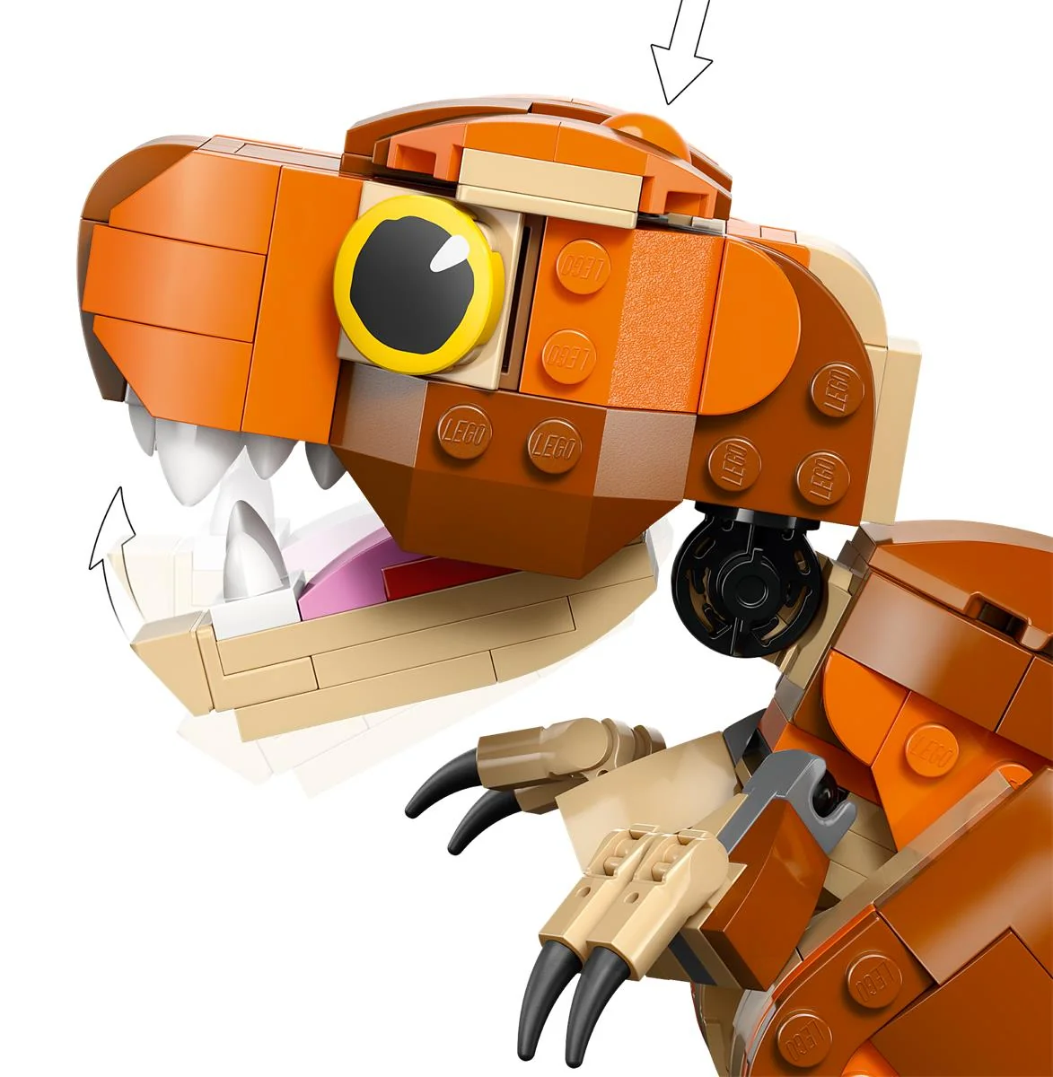 LEGO 76967 Little Eatie: T. rex - Image 6