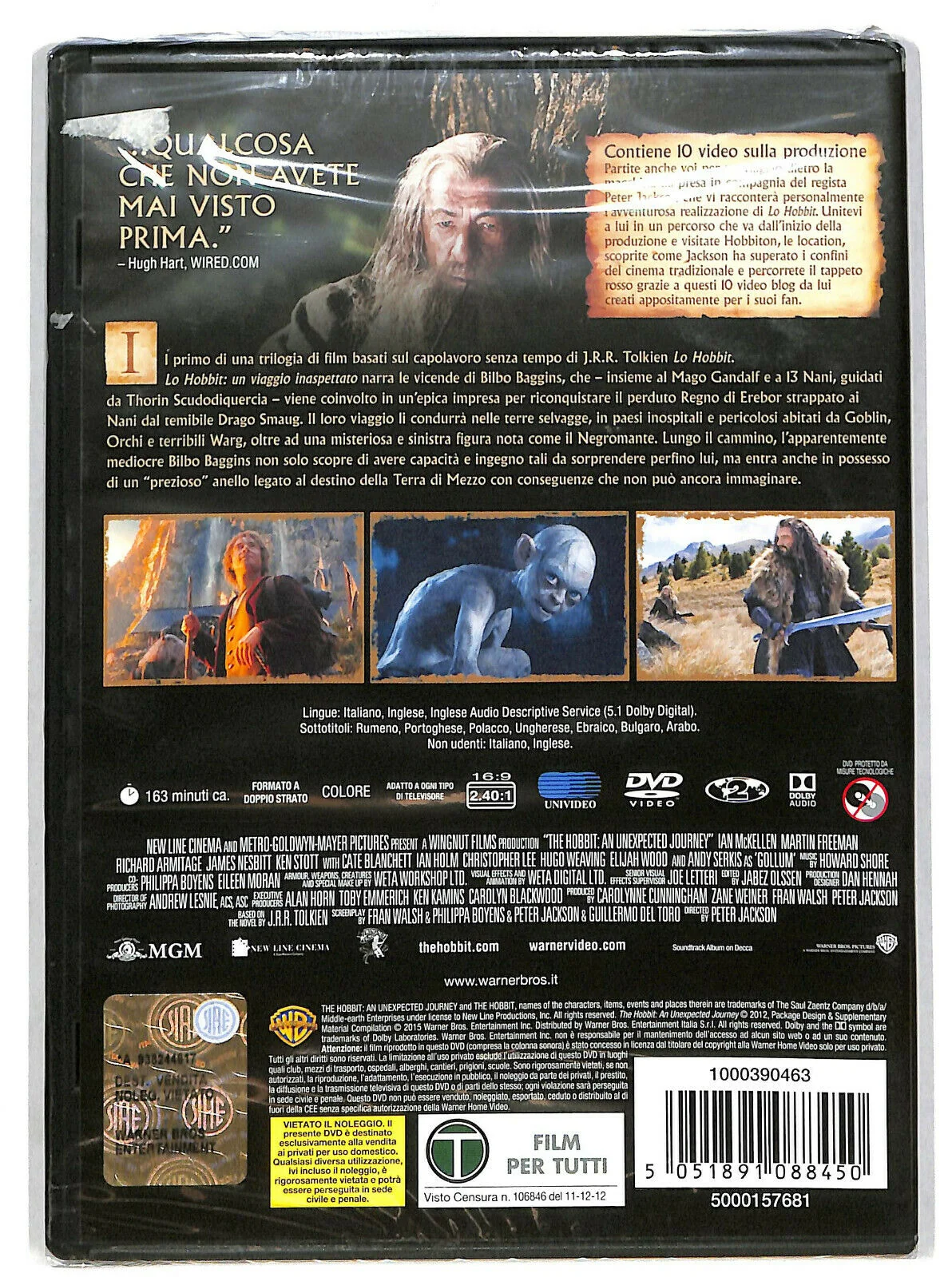 EBOND Lo Hobbit - Un Viaggio Inaspettato (2) DVD DB742458 - Image 2