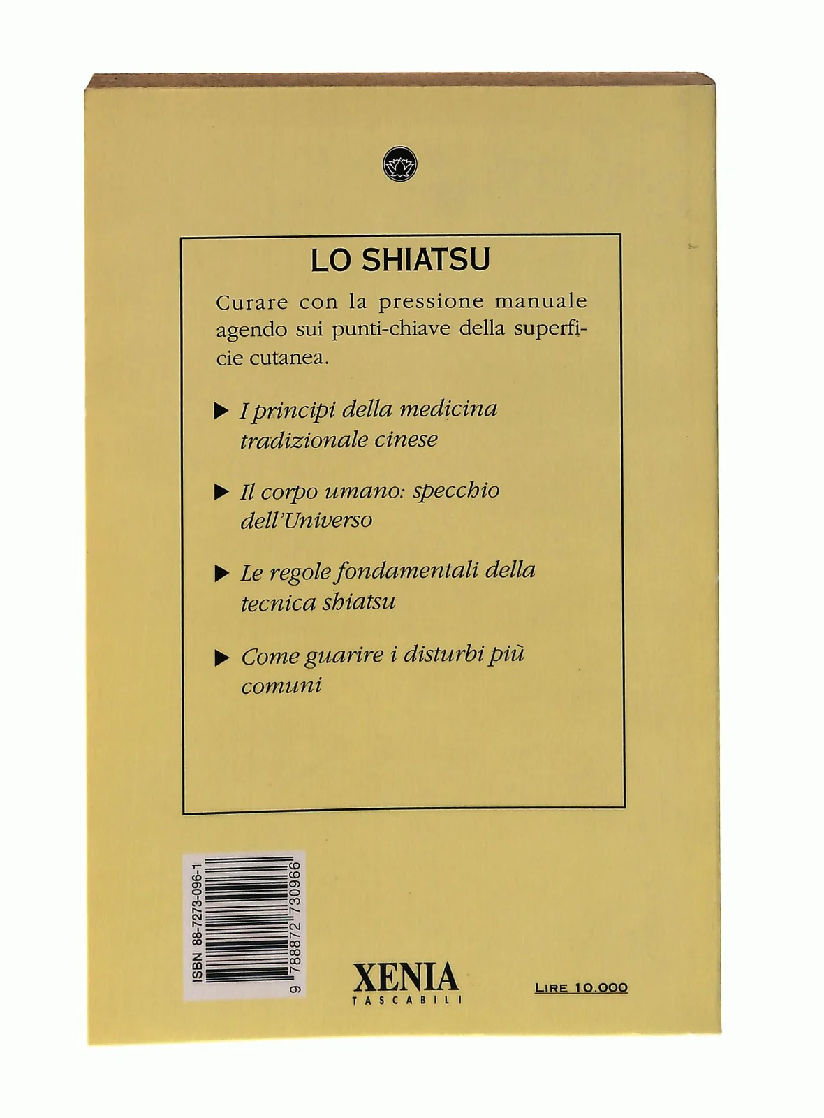 EBOND Lo Shiatsu Franco Bottalo Xenia 1994 Libro LI046429 - Image 2