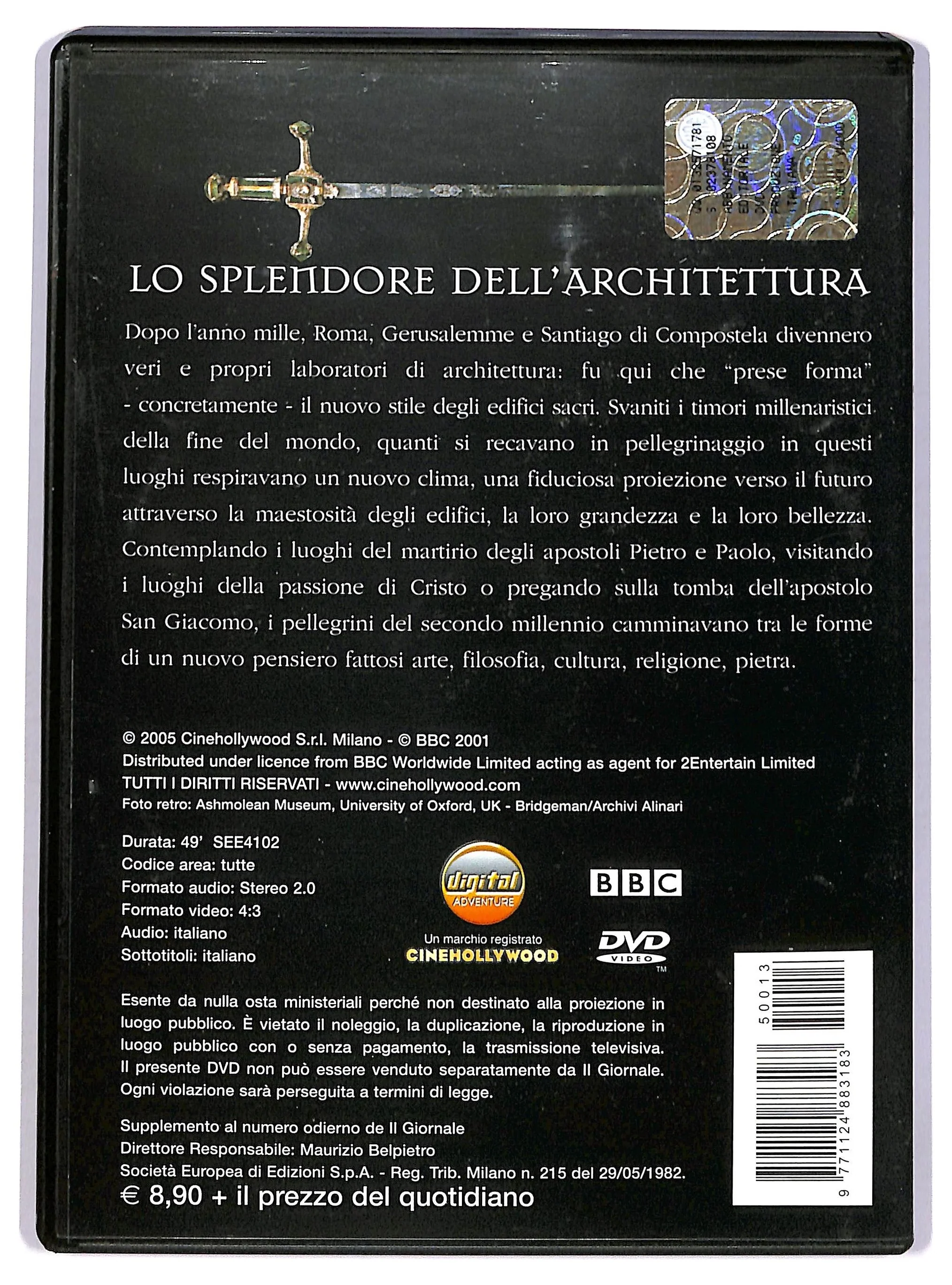 EBOND Lo splendore dell'architettura EDITORIALE DVD DB751630 - Image 2