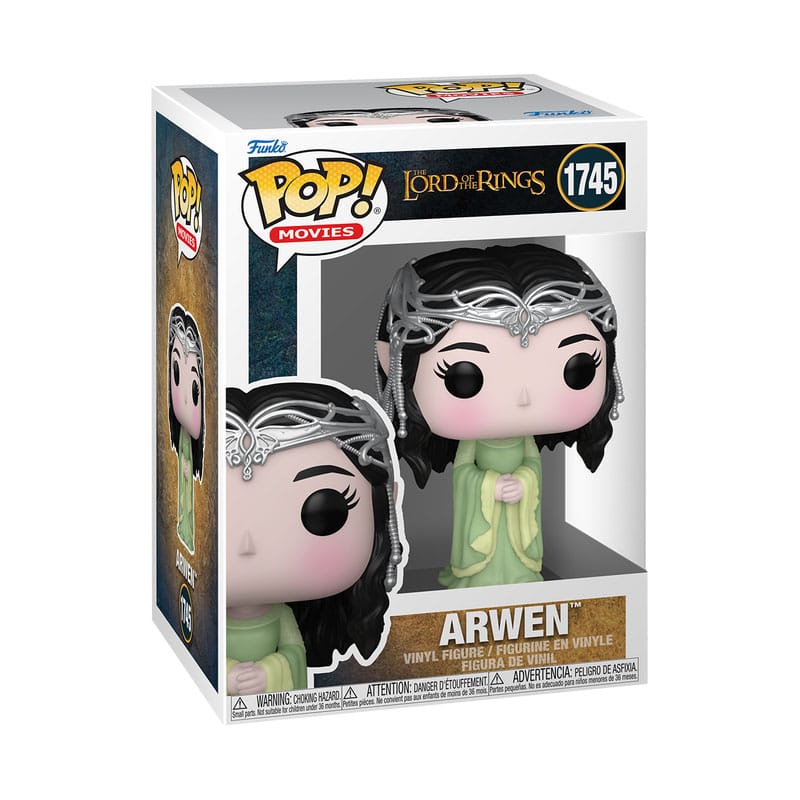 LORD OF THE RINGS POP! MOVIES VINYL FIGURE ARWEN CORONATION 9 CM P039265 - Image 2