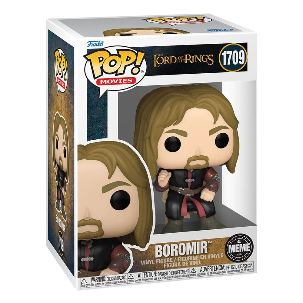 LORD OF THE RINGS POP! MOVIES VINYL FIGURE BOROMIR (MEME) 9 CM - Image 2