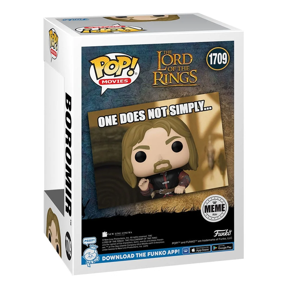 LORD OF THE RINGS POP! MOVIES VINYL FIGURE BOROMIR (MEME) 9 CM - Image 3